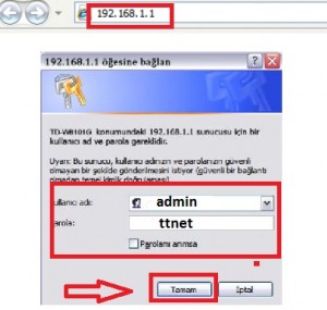 'TP-Link TD-W8101G' Modem Kurulumu ve Kablosuz Ayarlar_1