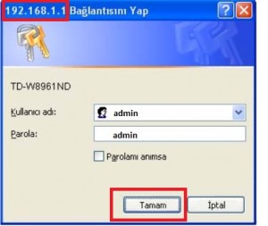 'TP-Link TD-W8961ND' Modem Kurulumu ve Kablosuz Ayarlar_1